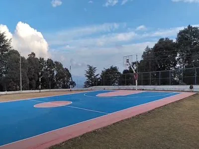 Chail Cricket Ground, the highest cricket ground in the world