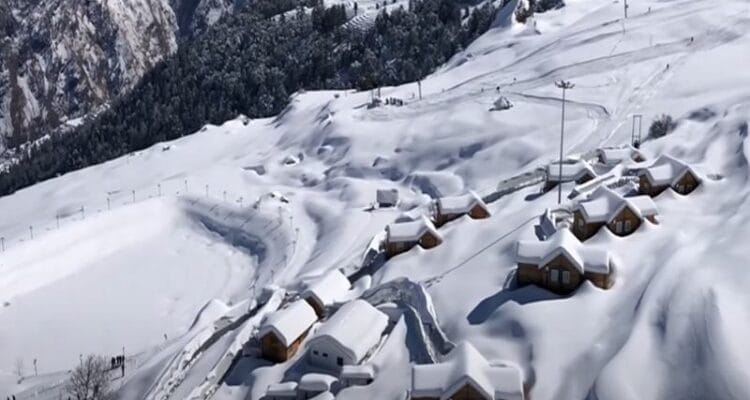 how to reach auli from delhi