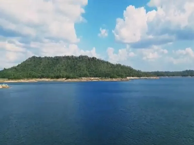 Rihand Dam Lake