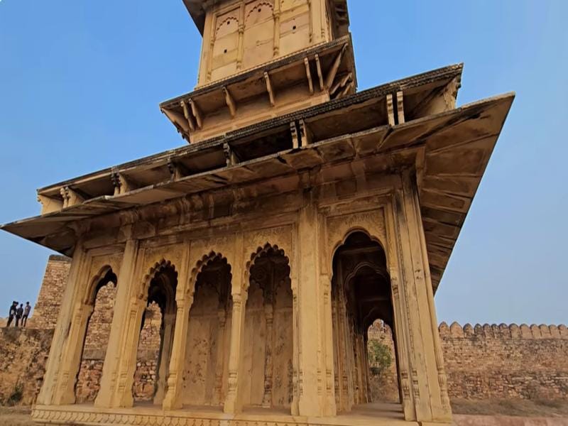 Gwalior Fort Inner View Madhya Pradesh