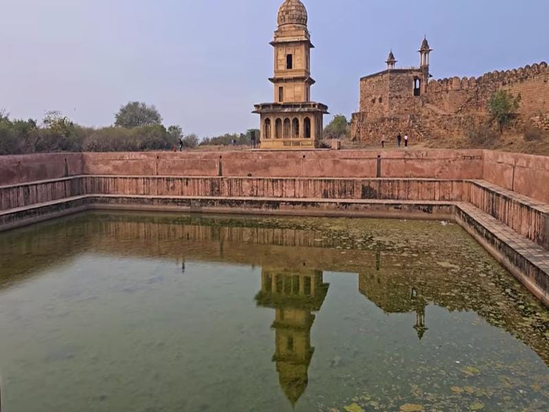 Gwalior Fort Pond Madhya Pradesh