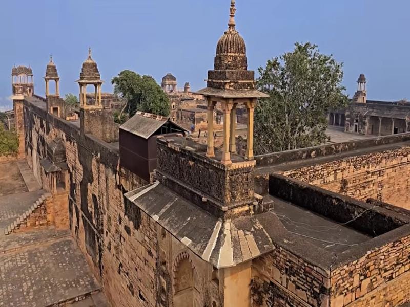 Gwalior Fort Top View Madhya Pradesh