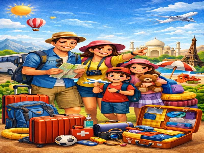 How to travel with children