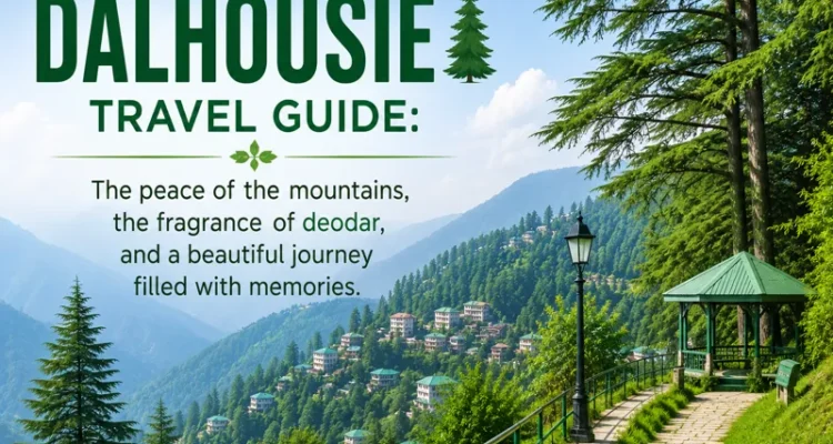 Beautiful Dalhousie hills with cedar trees and peaceful mountain views