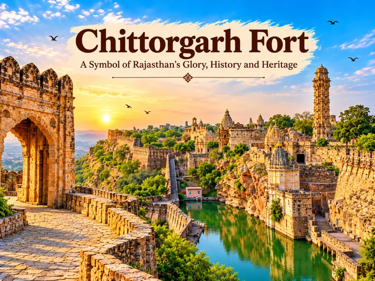 Chittorgarh Fort history and historic stone walls in Rajasthan
